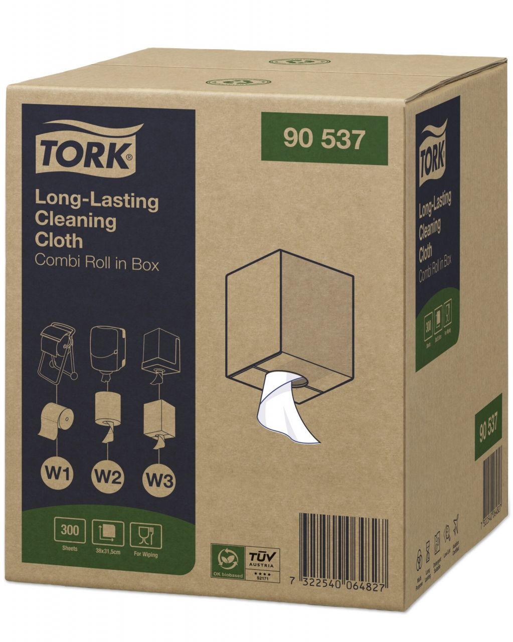 Tork W1/W2/W3 Többször Használható Tisztítókendő