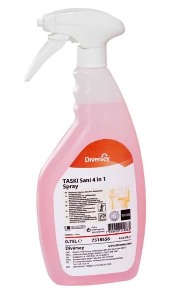 Johnson Diversey Taski Sani 4 In 1 Plus Spray-750ml