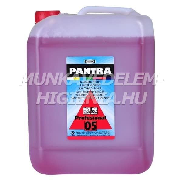 PANTRA Profesional 05 Foszforsavas Vízkőoldó 5 Liter