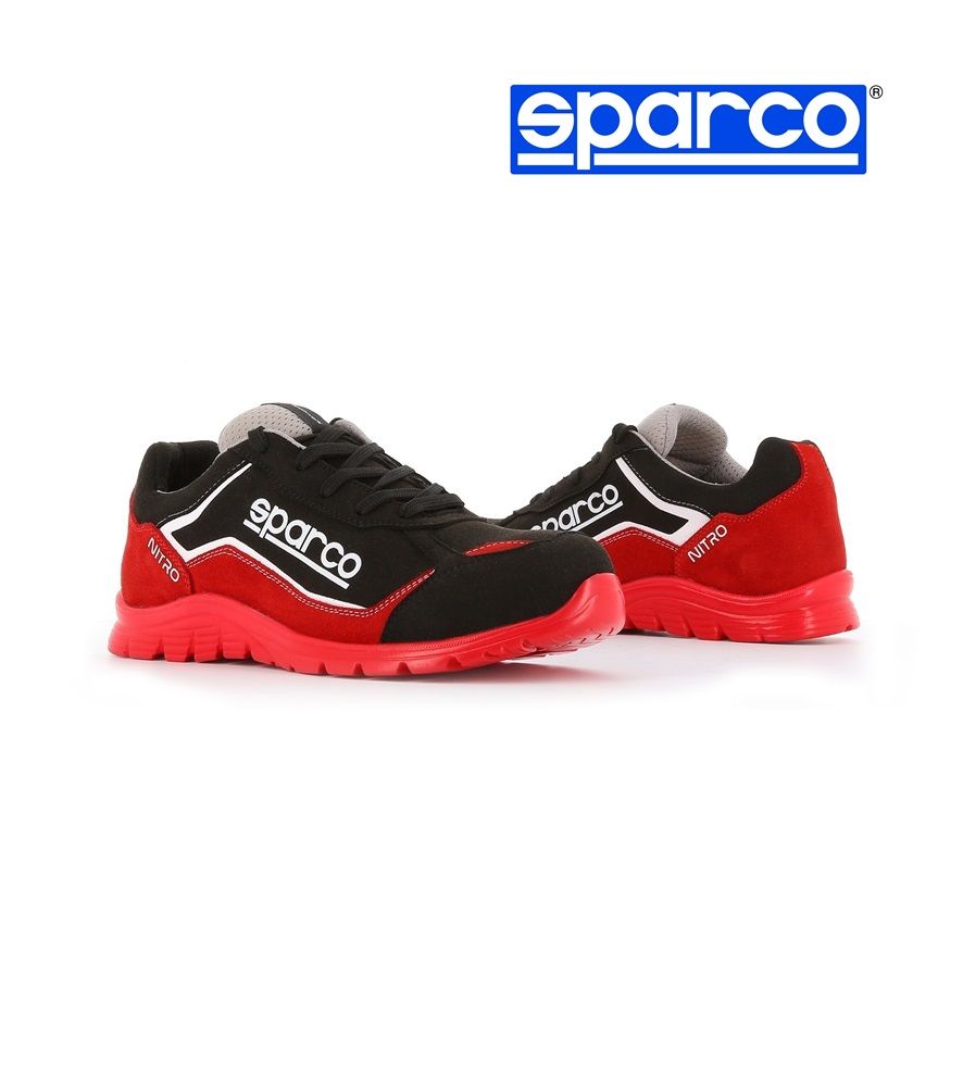 Sparco Nitro S3 Piros Védőcipő
