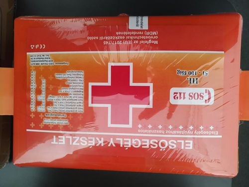 Munkahelyi Mentőláda III. 100 Főig Falra Szerelhető Munkahelyi Mentőláda III. 100 Főig Falra Szerelhető