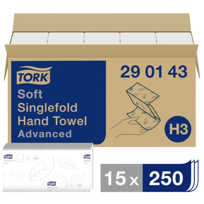 Tork Soft Singlefold H3 kéztörlő